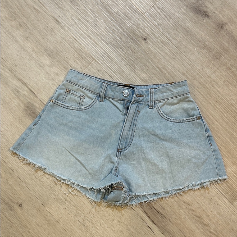 asos design jean shorts